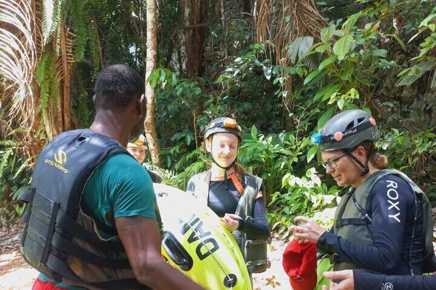 Private Cave Tubing and Zip Line Adventure Shore Excursion Tour Belize