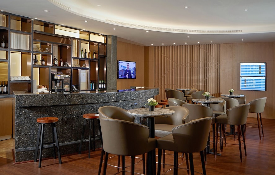 Show item 3 of 7. Plaza Premium Lounge at Abu Dhabi International Airport (AUH)