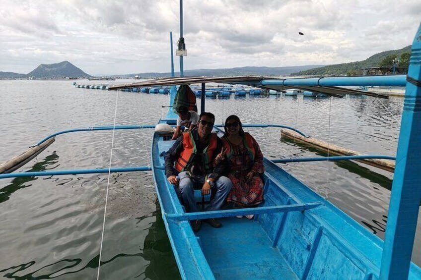 Taal Volcano Boat Lake Sightseeing Tour with American Cemetery & Museum BGC