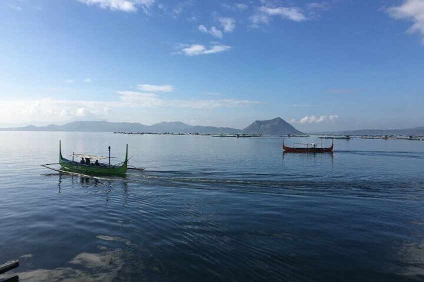 Taal Volcano Eruption and Boat Sightseeing Tour