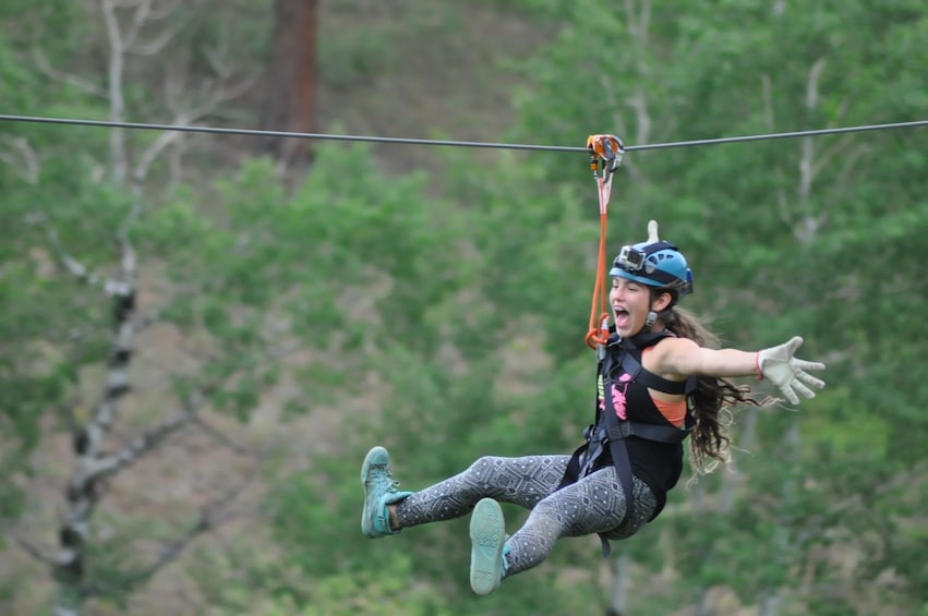 6-Zipline Adventure in the Rocky Mountains