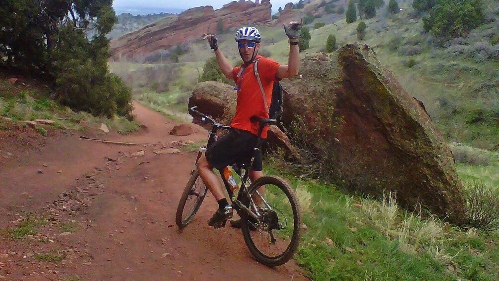 Excited to go mountain biking in Denver