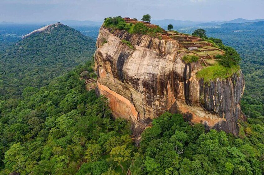 Day Tour to Sigiriya Rock Fortress and Dambulla Cave Temple From Colombo.