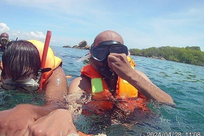 Snorkeling at Pigeon Island Marine National Park