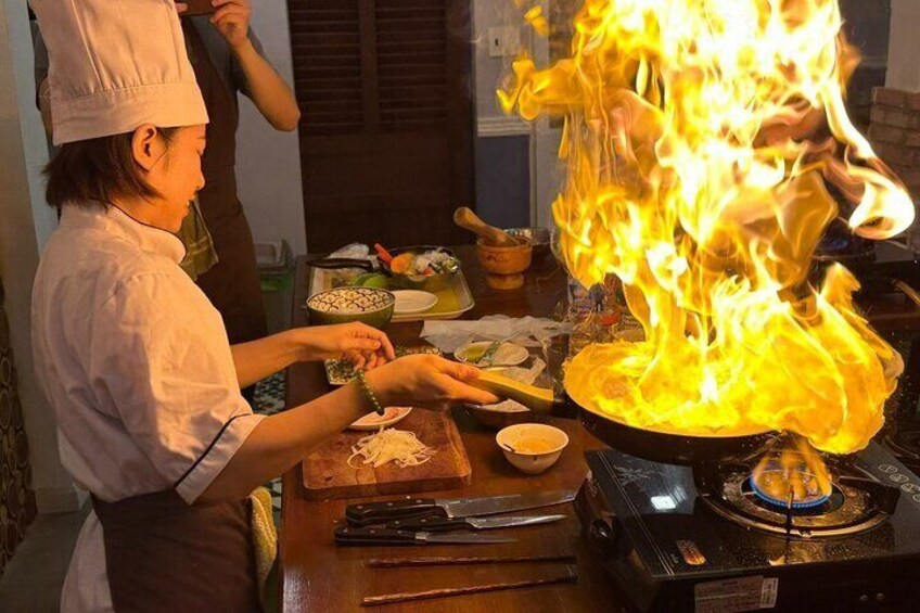 Immersive Cooking Class & Wet Market Tour - Chef Led w/ Private Cook Stations