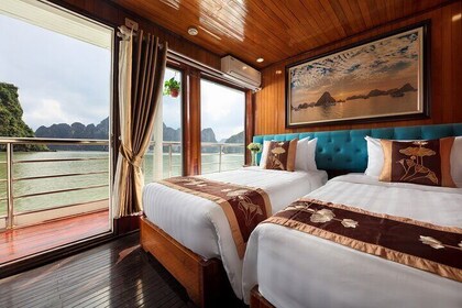The Best 2D1N HALONG BAY- All-inclusive,Overnight on Boat By Motorway Trans...