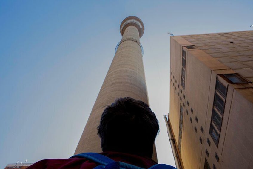 View of the Hillbrow tower, not to be confused with Ponte Tower