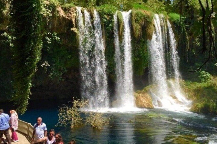 upper düden waterfall.