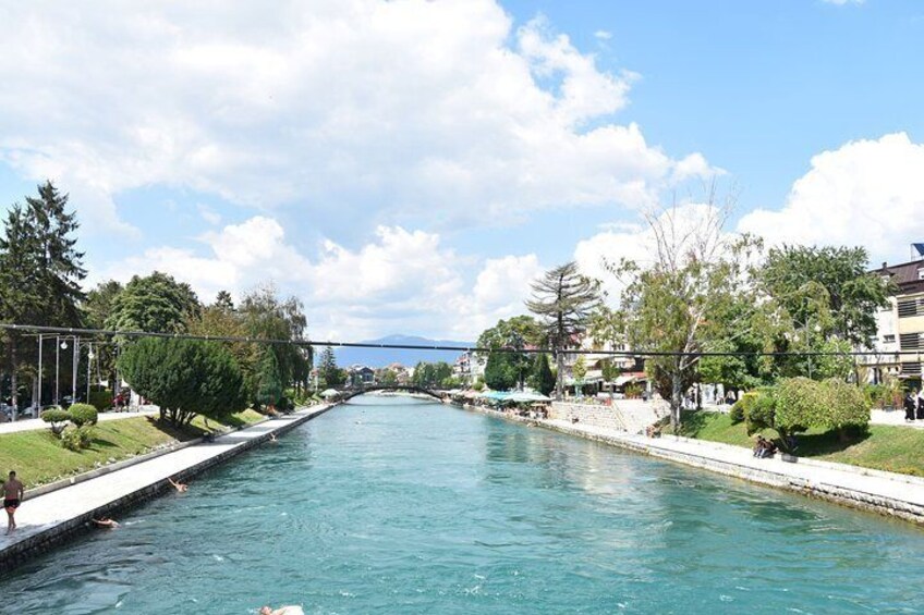 Struga Cycling Tour from Ohrid