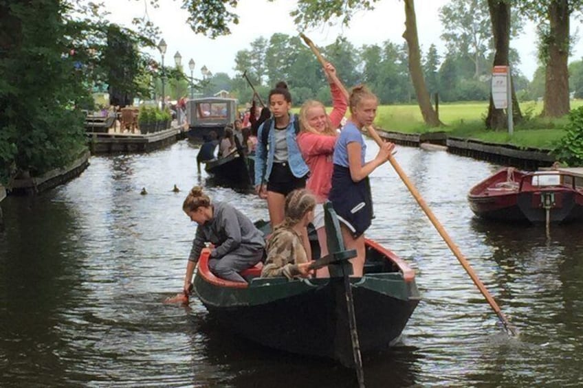 Giethoorn traditional boat