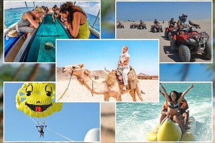 Mega quad bike Quad Safari Sandboarding & Canyon, Kayak, Bedouin Lunch-Shar...