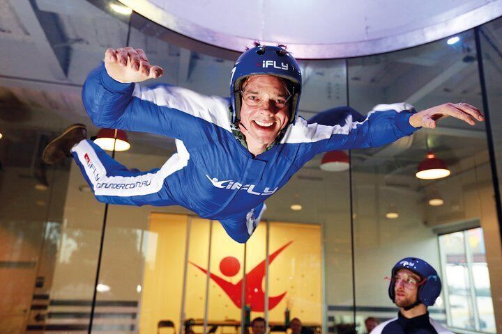 Basingstoke Ifly Indoor Skydiving Experience - 2 Flights & Certificate