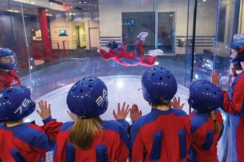 Basingstoke Indoor Skydiving Experience - 2 Flights & Personalised Certificate