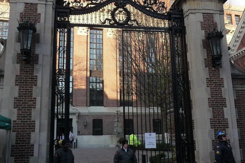 Gate at Harvard Yard