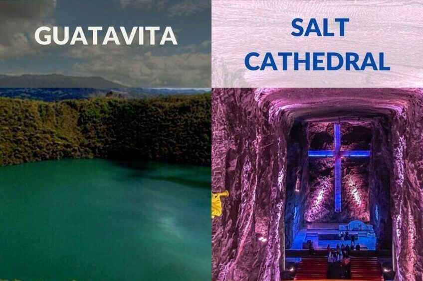 Guatavita and salt cathedral - Group tour and daily departure