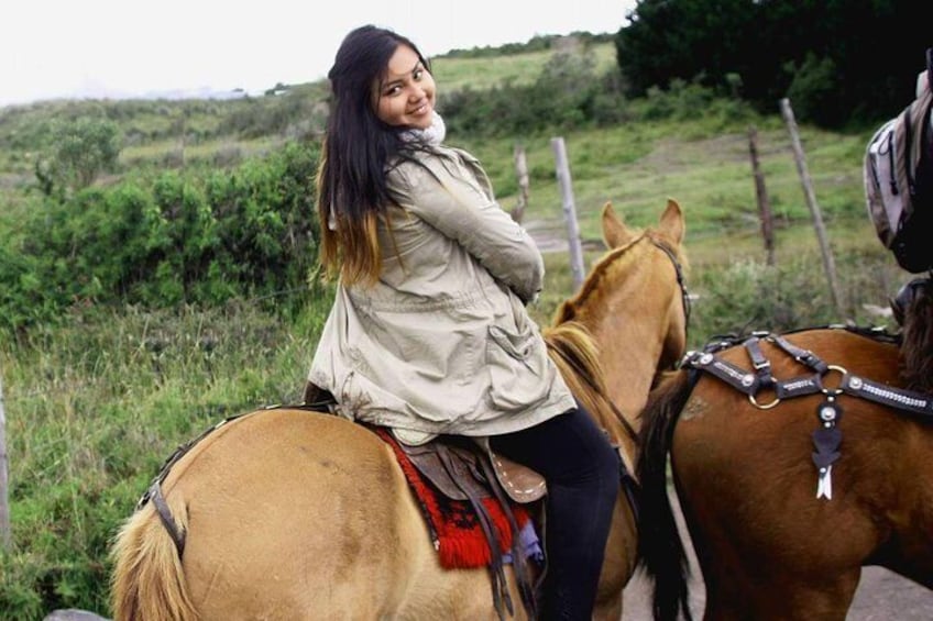 Horseback riding in Cotopaxi National Park