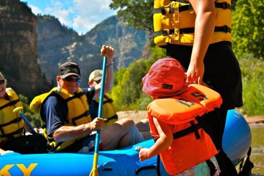 Raft the Colorado River through Glenwood Springs - Half Day Adventure