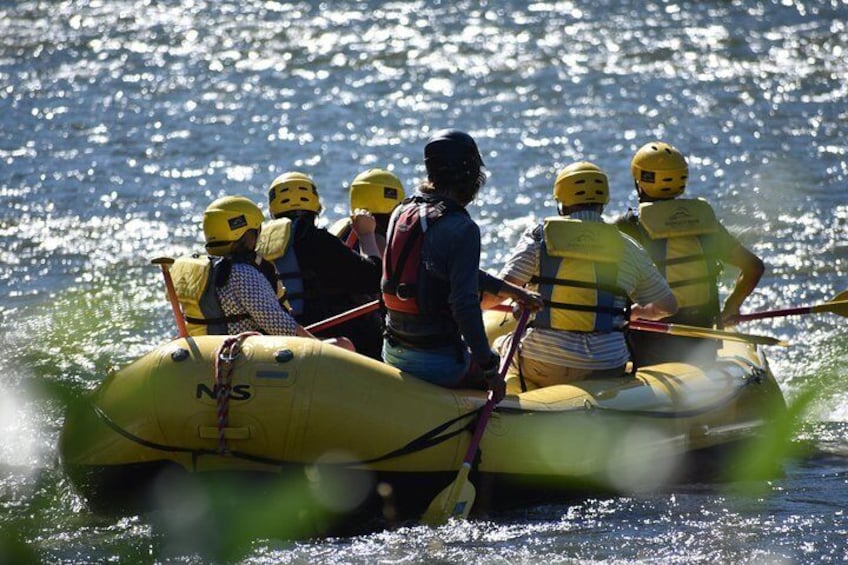 Heading downstream on a sunny day on the Rogue River
