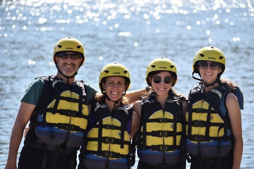 Group shot at Fisher's Ferry on the Rogue River