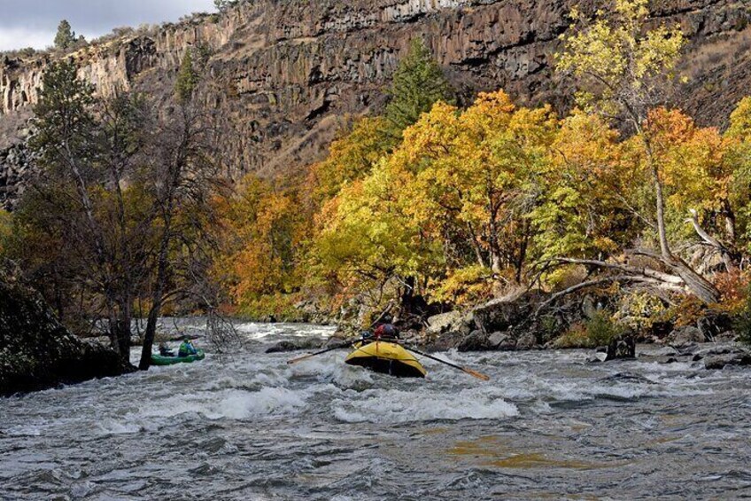 Rafting Kikacéki (Ward's) Canyon on the "New" Klamath.