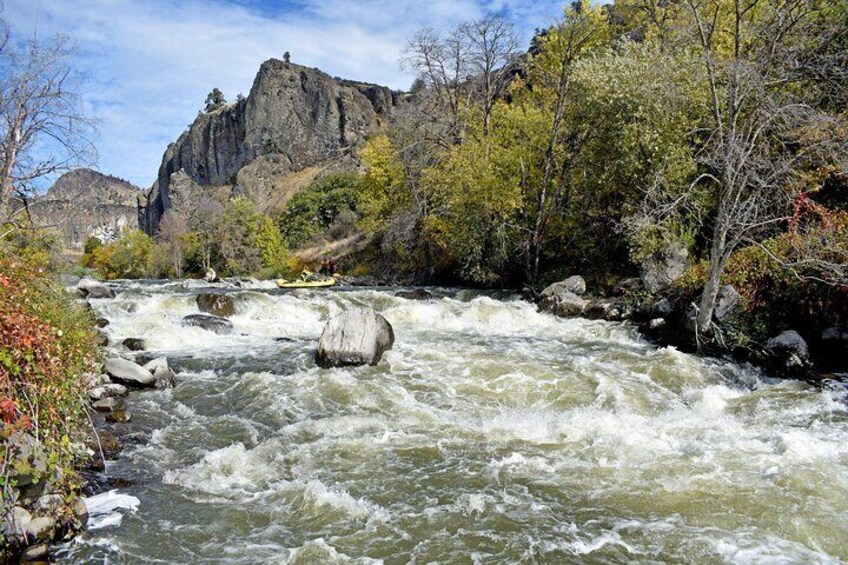 Rafting Kikacéki (Ward's) Canyon on the "New" Klamath.