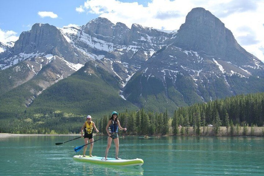 Intro to Stand Up Paddleboarding, Banff National Park