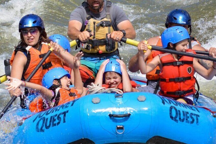 Rafting is the perfect family adventure!