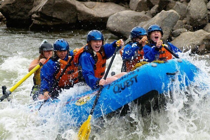 Half-Day Bighorn Sheep Canyon Rafting Adventure in Cotopaxi 