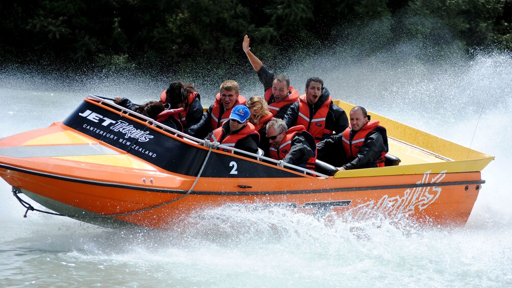 Jet Boat Tour of Waimakariri River