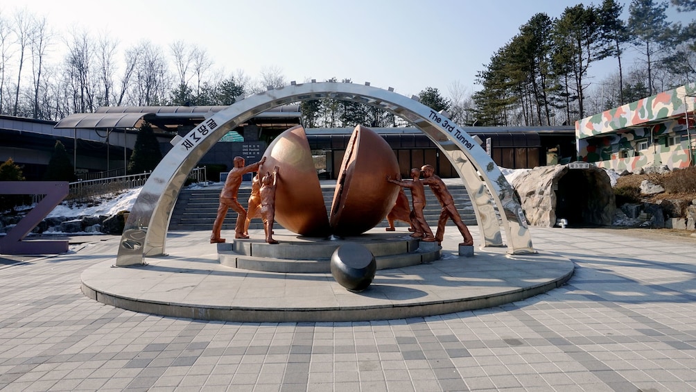 Show item 5 of 5. Third Tunnel entrance in Paju