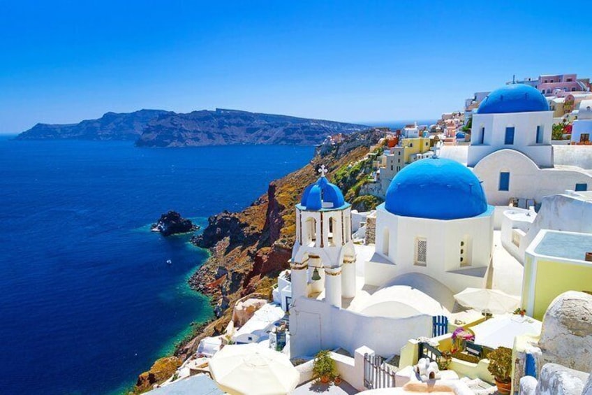 Santorini Easy road for Oia (Cruise passengers)