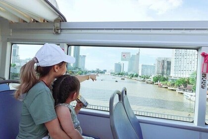 Den bästa Bangkok Hop-On Hop-Off-bussturen