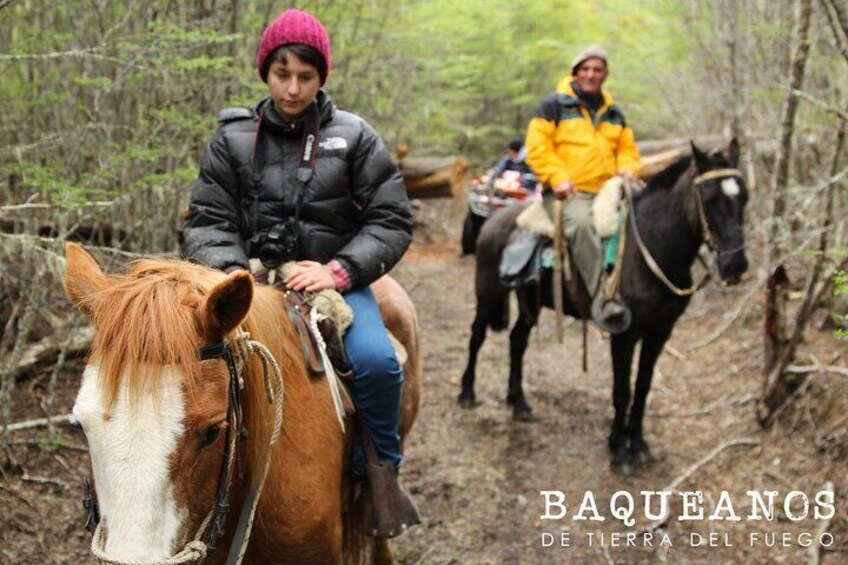 "Horseback Riding" - Ushuaia, Tierra Del Fuego, Argentina
