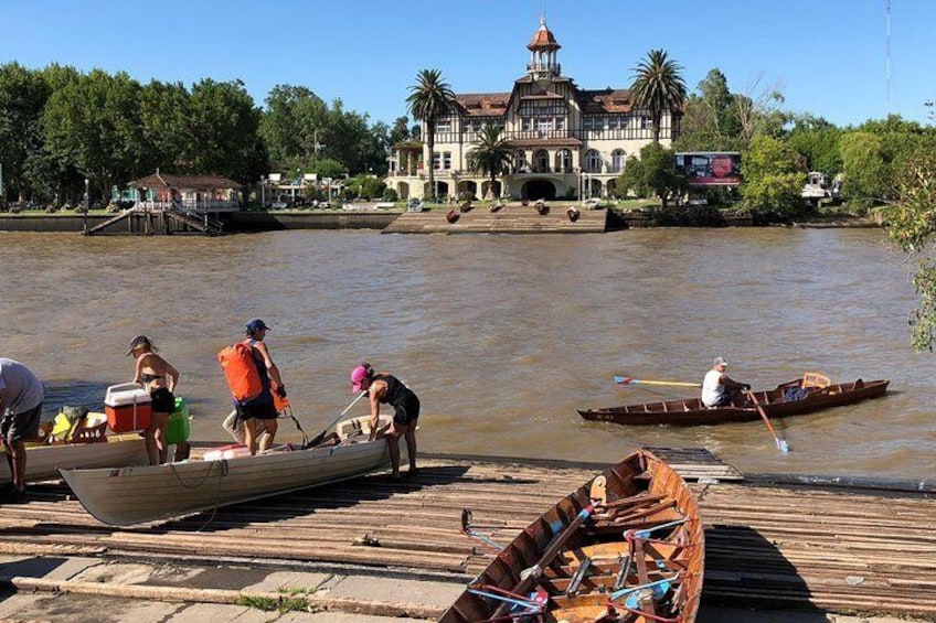 The boats at Tigre