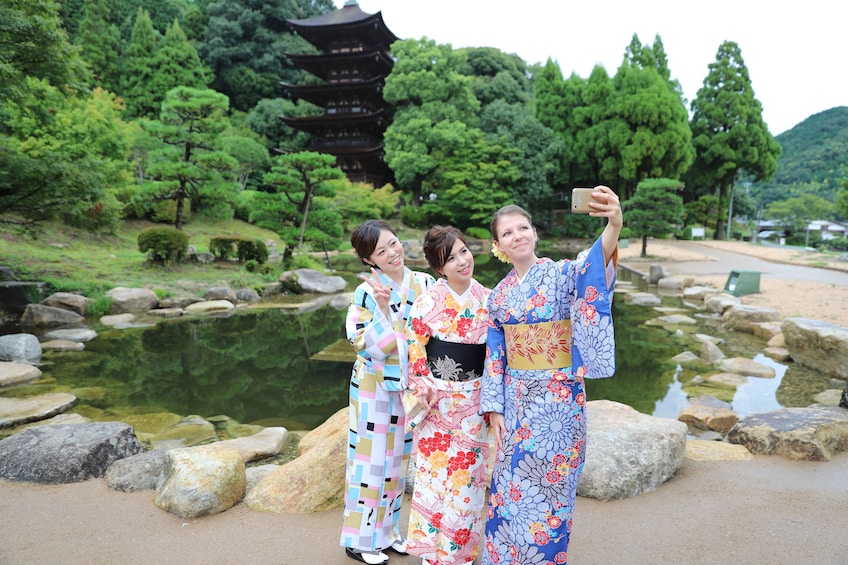 Show item 2 of 7. Kimono photoshoot in an traditional building NOV - MAY