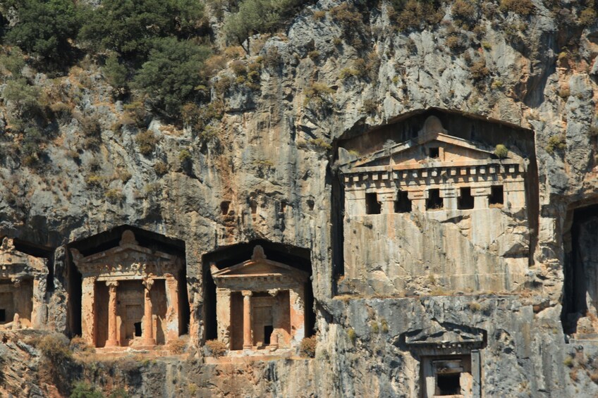 Show item 4 of 8. Dalyan - Mud Baths, River Cruise & Ancient Rock Tombs