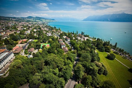 Lausanne, Vevey, Montreux og Chillon-slottet - privat dagstur