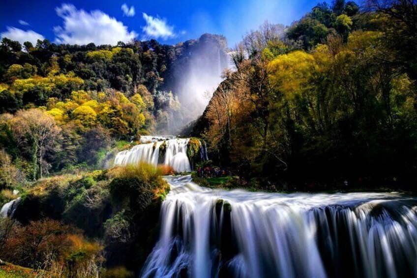 Day Trip: Marmore Falls with lunch and relaxing kayak ride on the river - Umbria