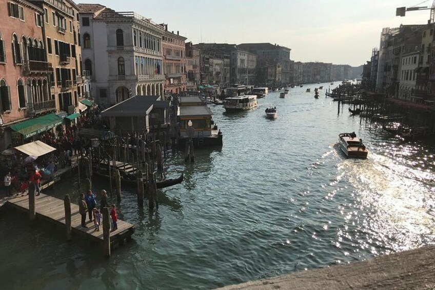 Canal Grande, Rialto Bridge