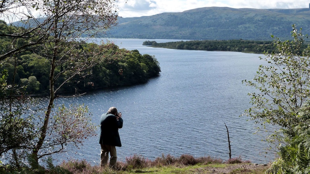 Lake view in edinburgh