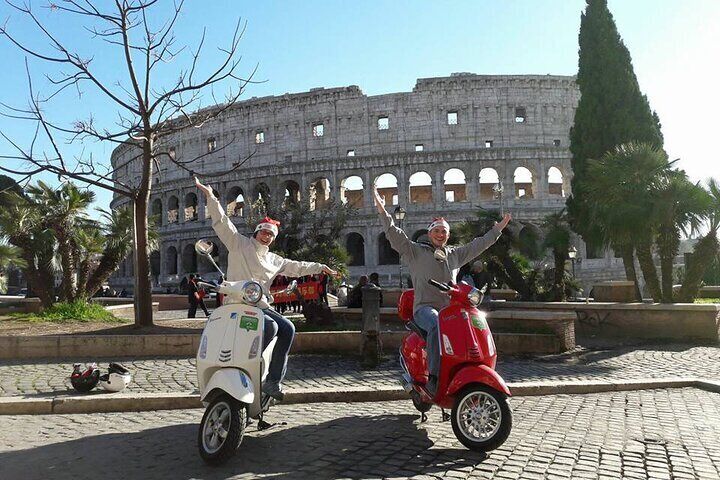 vespa rental Rome