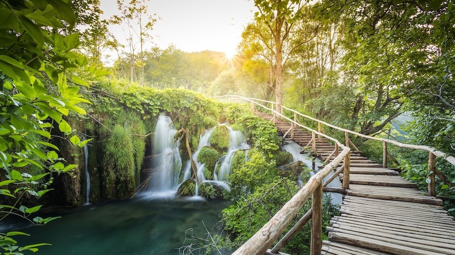 From Zadar and Biograd: Plitvice Lakes National Park