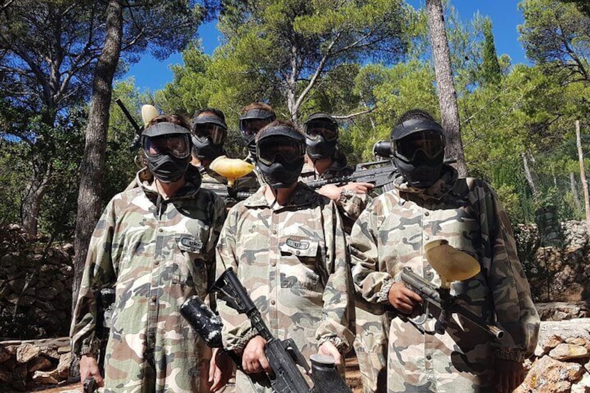 Paintball on Hvar Island