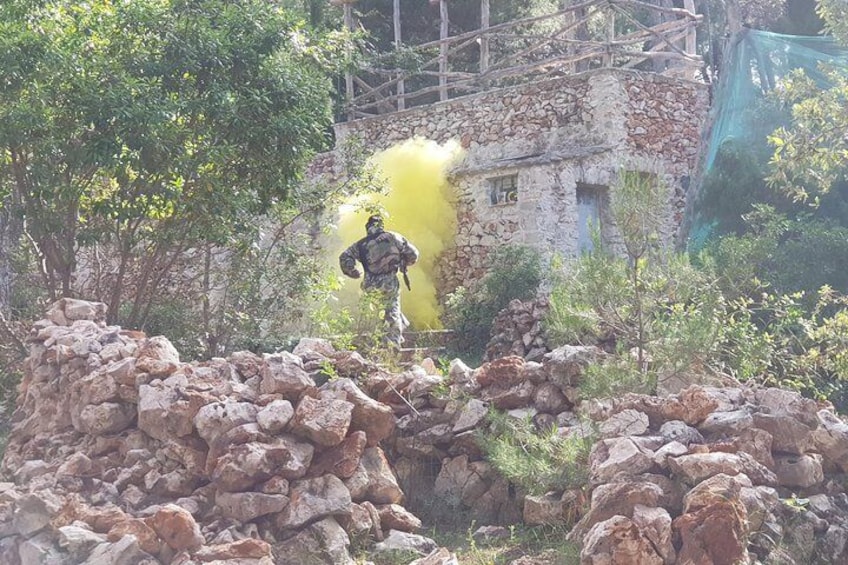 Paintball on Hvar Island