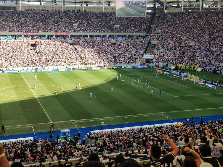 リオデジャネイロでのサッカーの試合