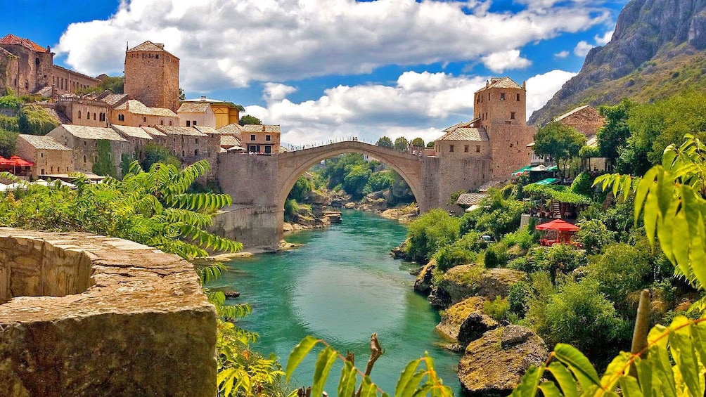 View of the Stari Most in Mostar