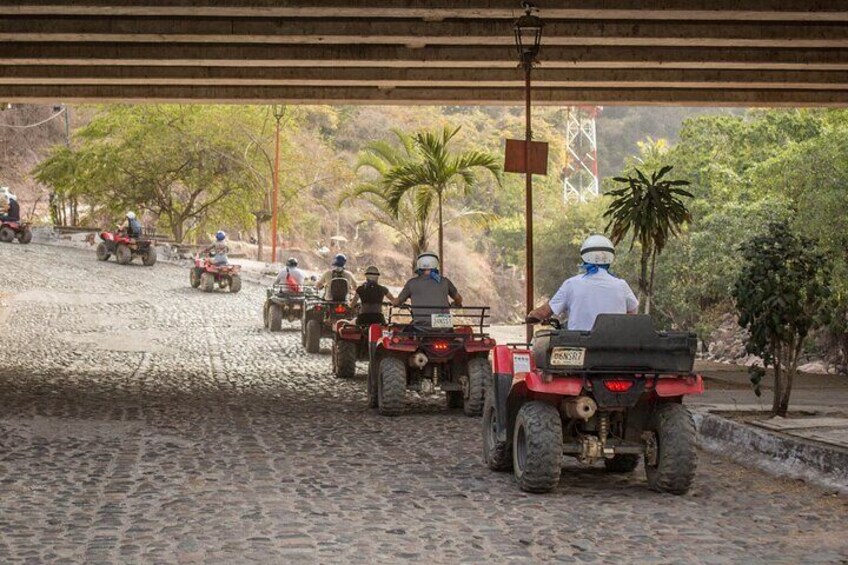 ATV Tour in Puerto Vallarta, waterfall and tequila tasting.