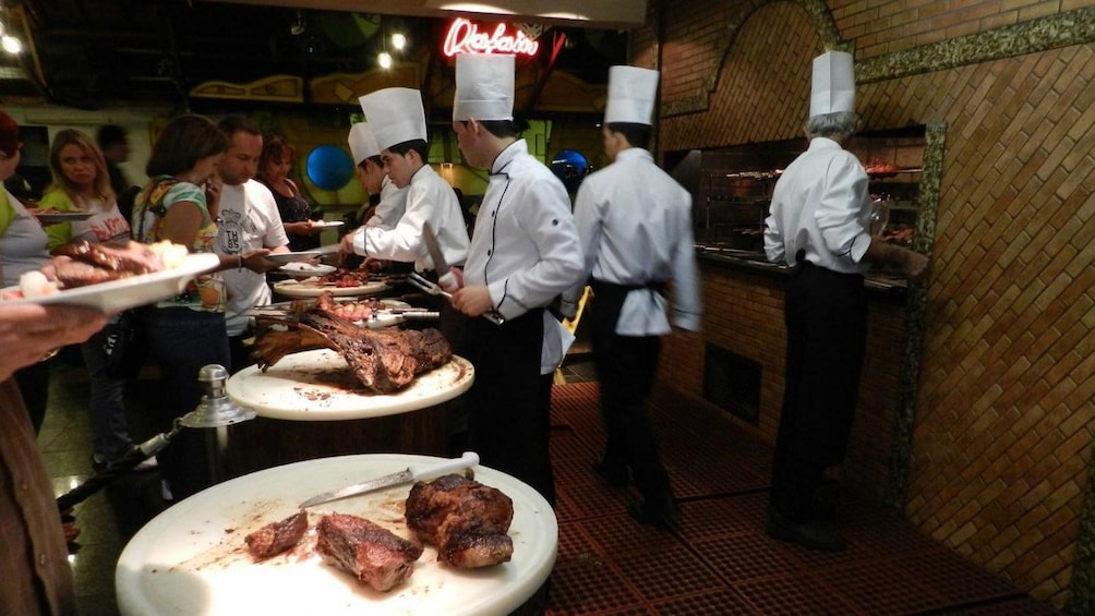 Cargar ítem 2 de 7. Restaurant serving slabs of meat in Iguazu