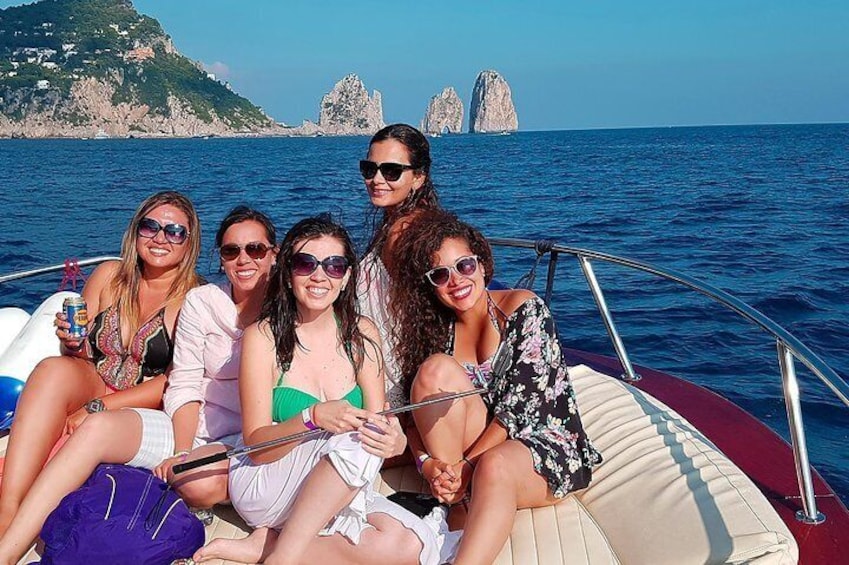Capri Fun & Swim with Blue Grotto (Half day) - Small Group from Sorrento