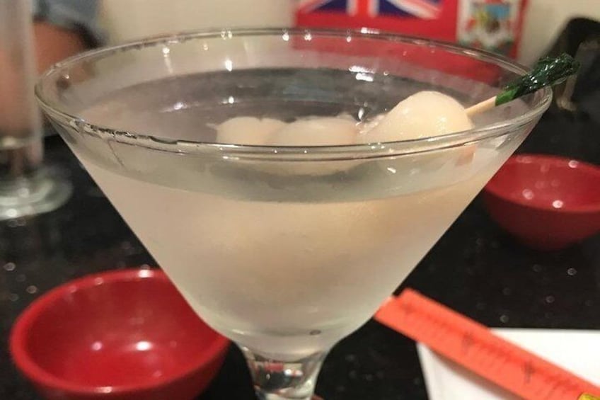 Lychee Martini!